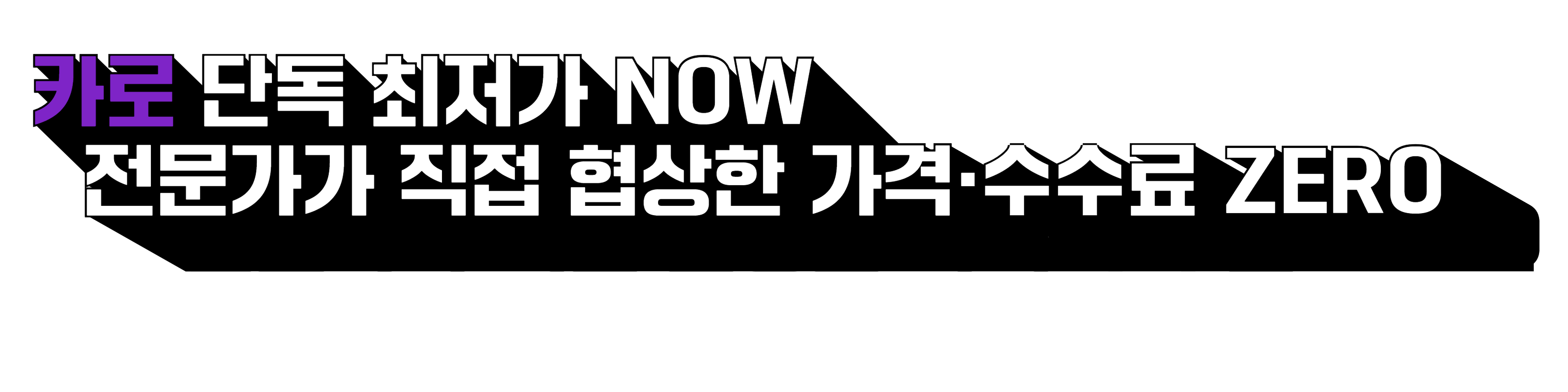 카로 단독 최저가 NOW - 전문가가 직접 협상한 가격